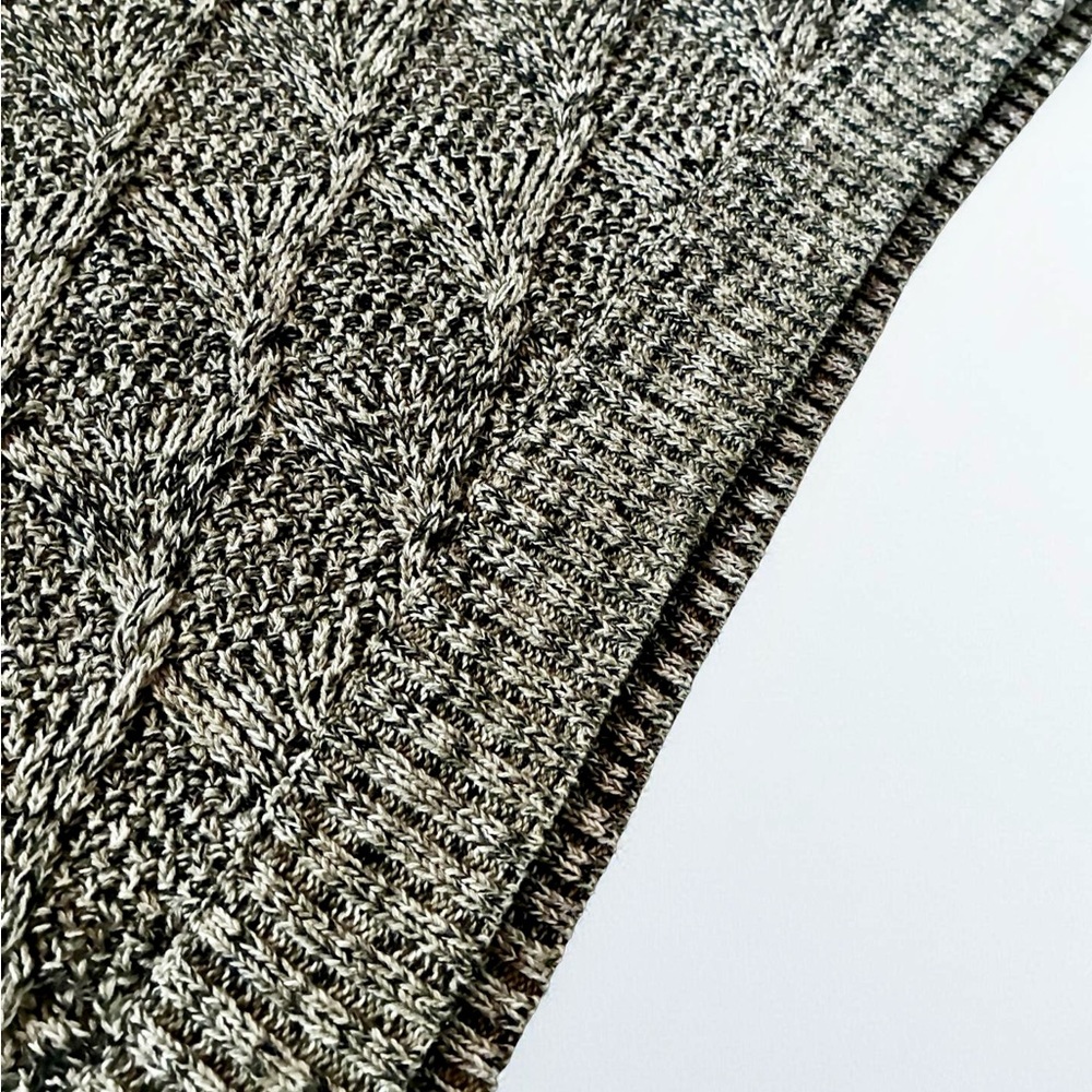 Eight Eight Eight Women’s Knit Poncho Sweater - Picture 3 of 4